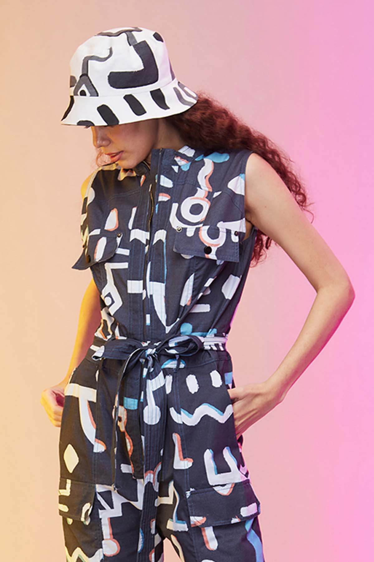 Dribble bucket hat , label Sous bucket hat