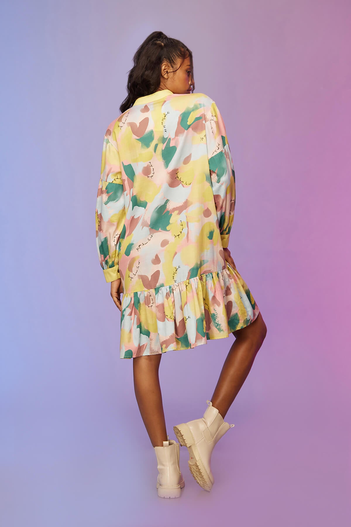 "Morden edge dress , Label Sous Modern Dress ,  short casual dresses , western casual dress"