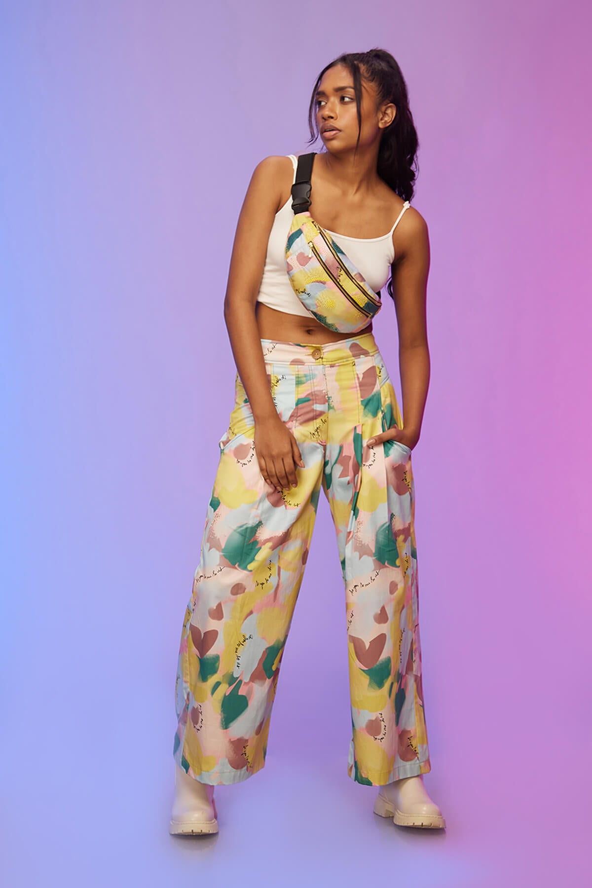 "The Colorful fanny Bag , Label Sous Bag fancy handbags"