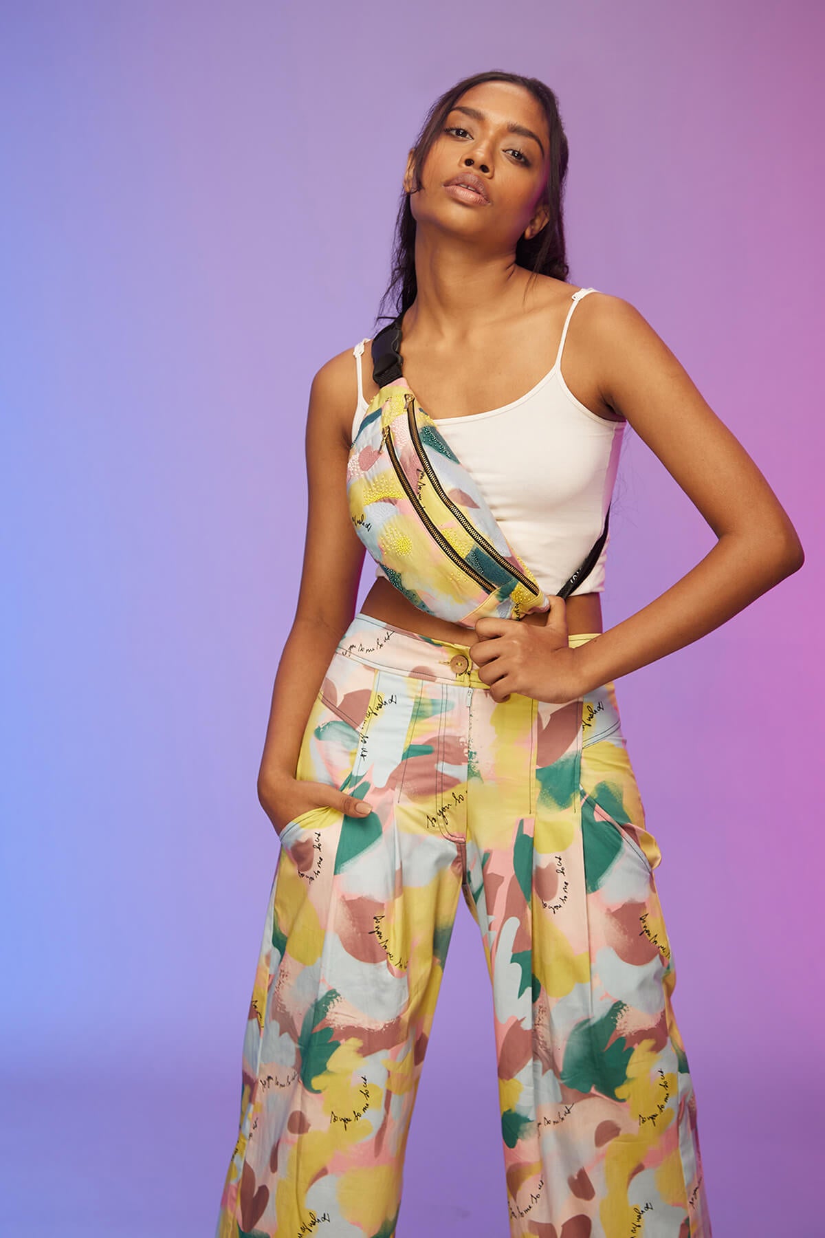 "The Colorful fanny Bag , Label Sous Bag fancy handbags"