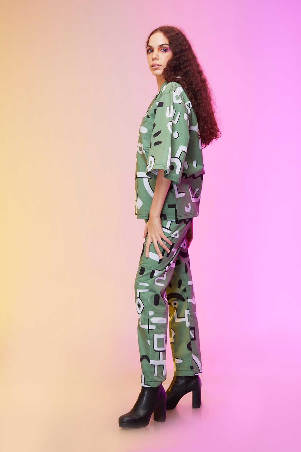 "Comfy Co-ords , cord set women printed dress"