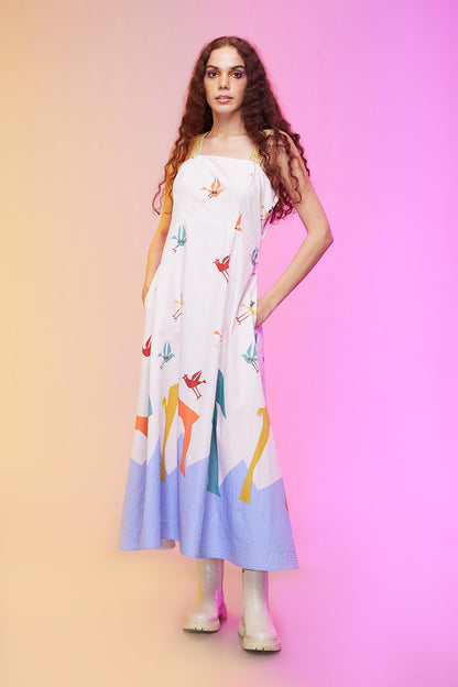 "Radiant Pastel dress , western casual dress ,  birthday wear dresses"