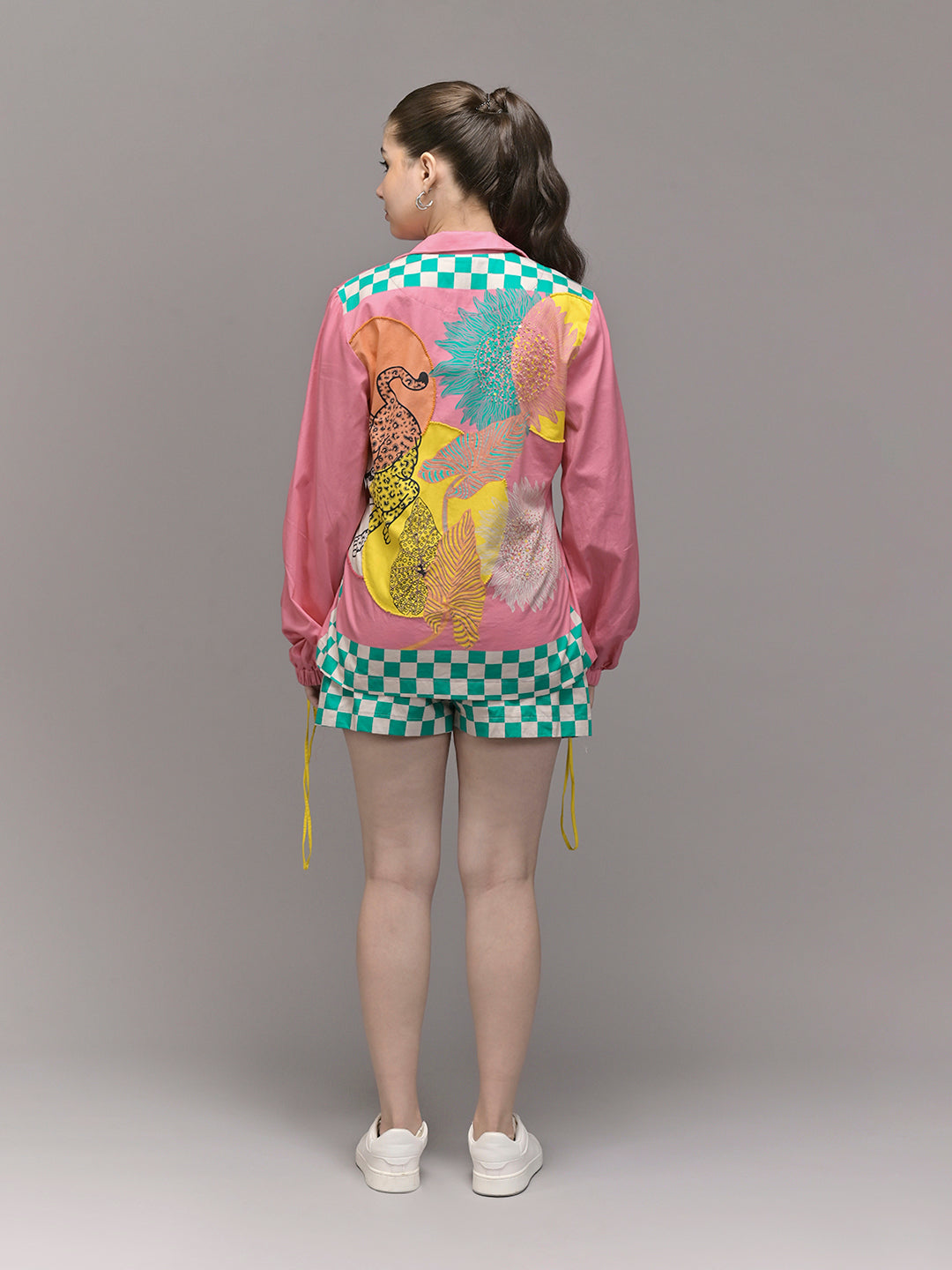 Wild Lush  Blazer Jacket With Shorts