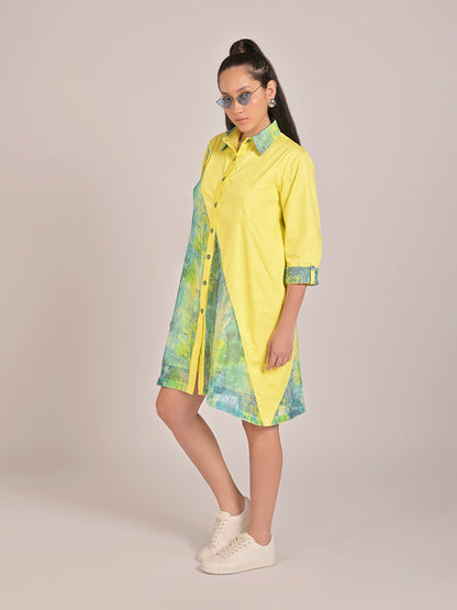 Siren Boxy Shirt Dress