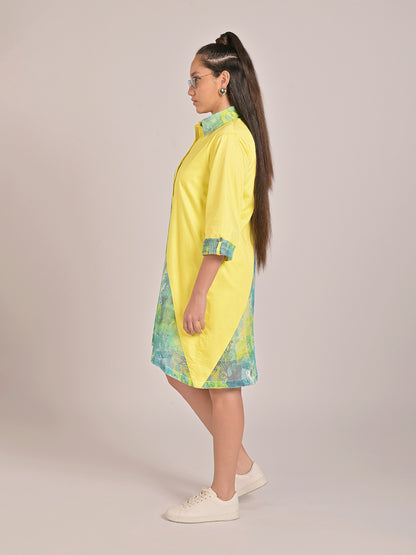 Siren Boxy Shirt Dress