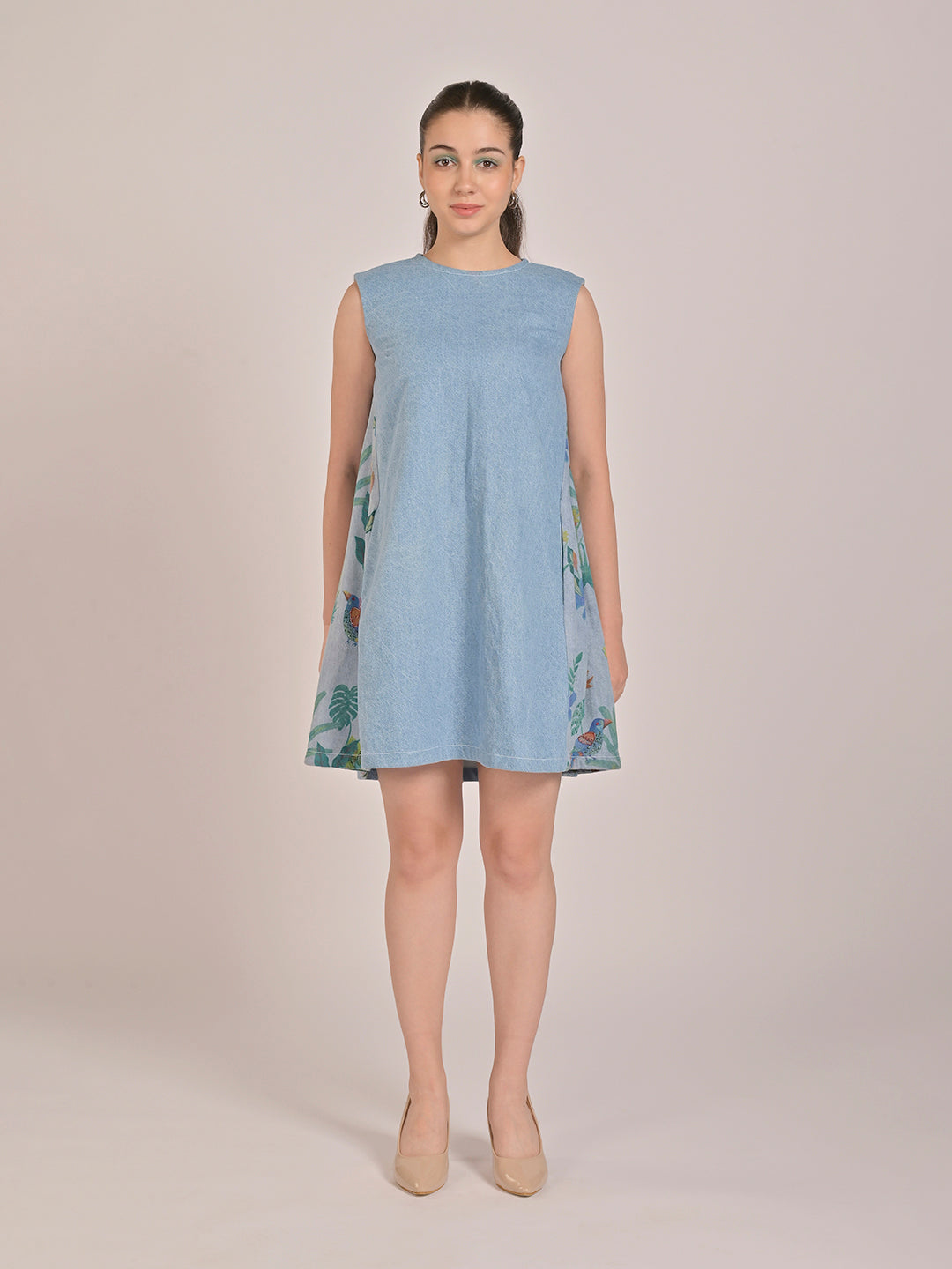 Tranquil Short Denim Dress