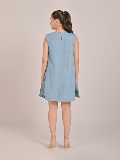 Tranquil Short Denim Dress