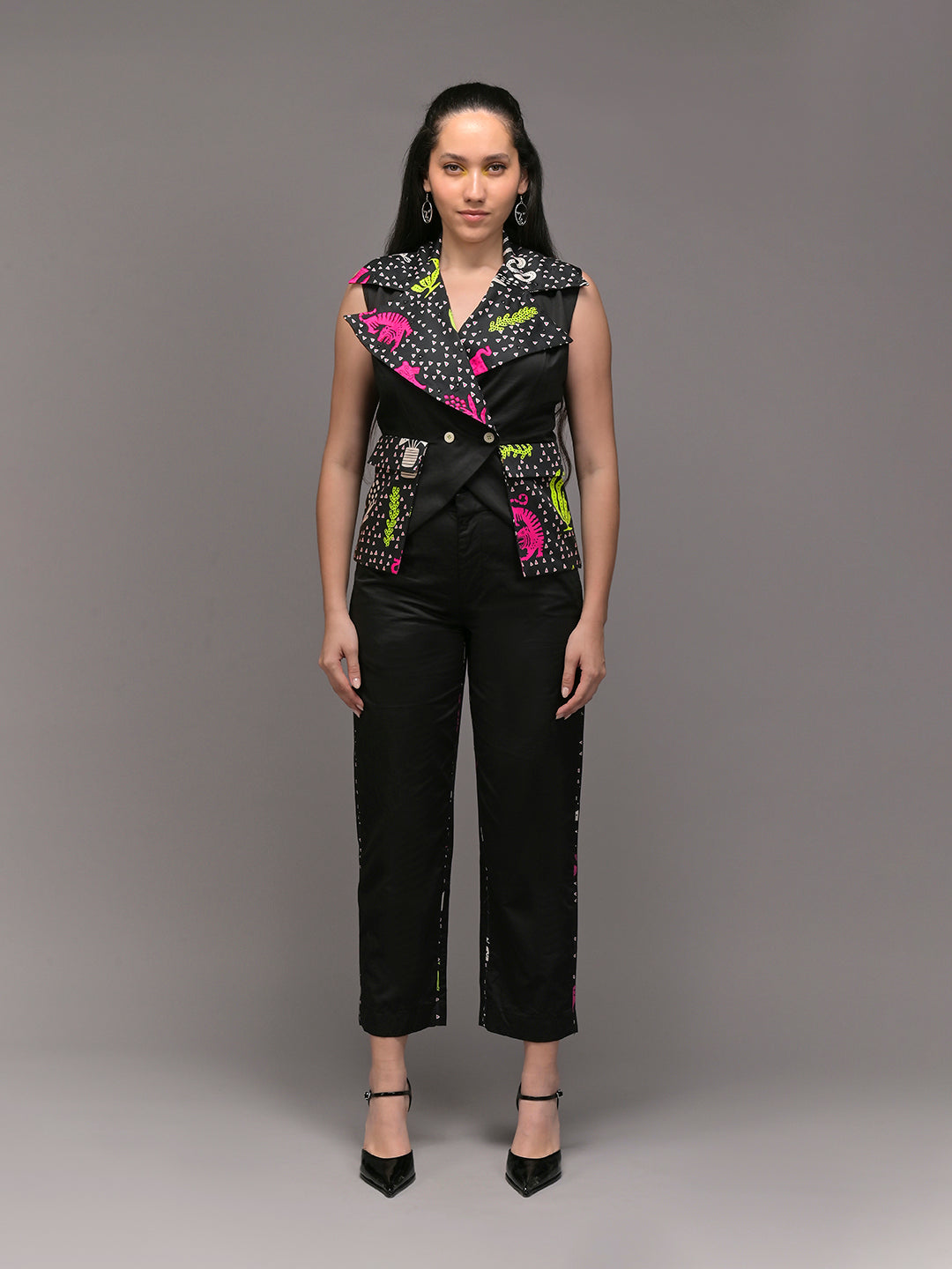 Prism  Waistcoat With Straight Pants