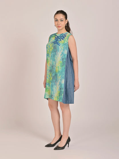 Chromatic Short Shift Dress