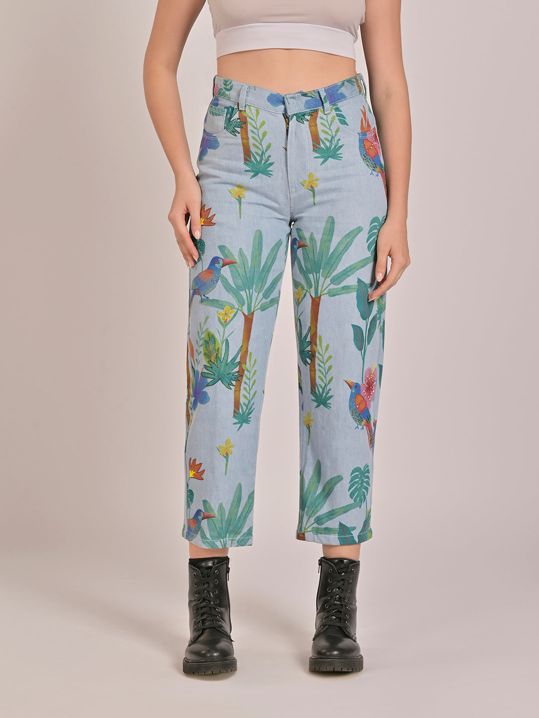 Flora Cascade Straight Pants