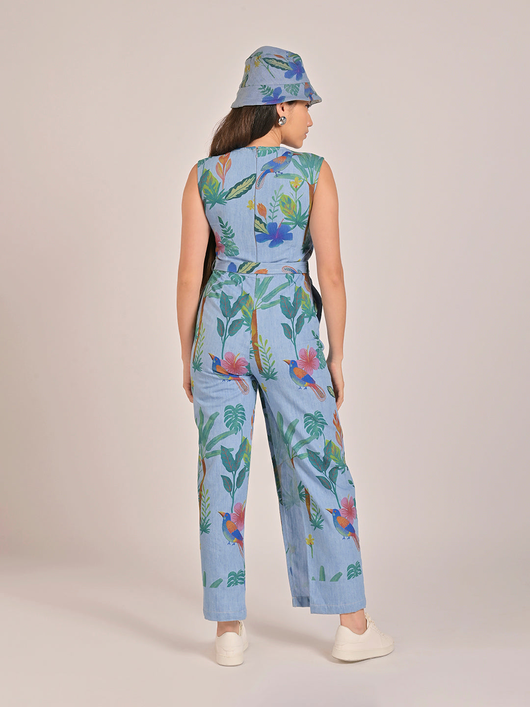 Forest Haven Wrap Jumpsuit